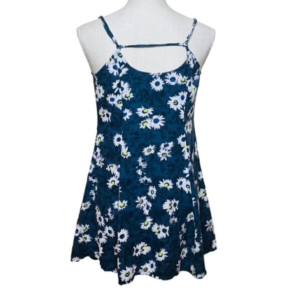 AMERICAN EAGLE Daisy Print Mini Dress - Size Small - Picture 2 of 4
